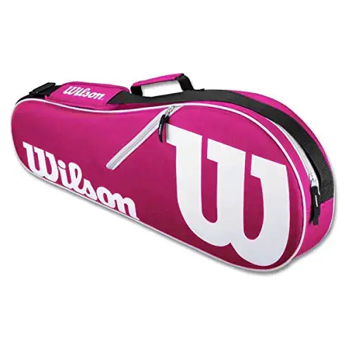 Wilson Advantage II Tennis Bag - Pink/White - Pink/White