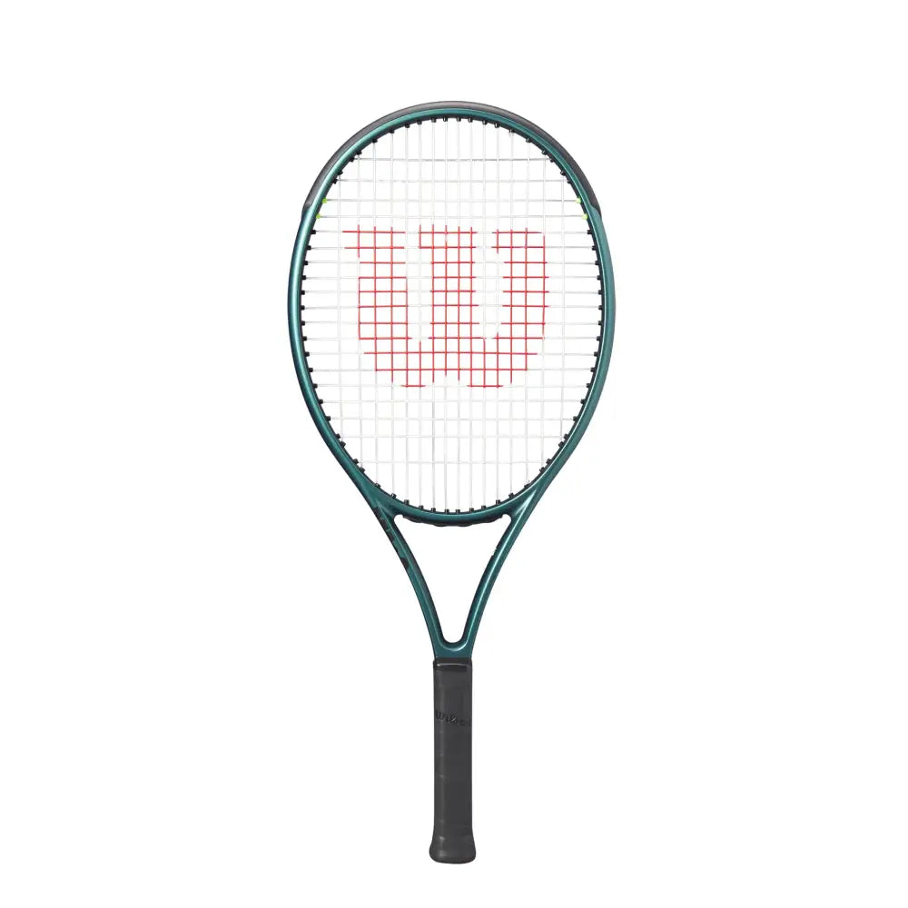 Wilson Blade 25 V9 Junior Performance Tennis Racket - Emerald Green - 25