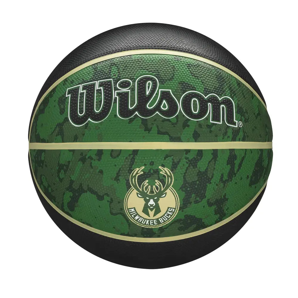 WILSON NBA Team Tiedye Basketball - Size 7 - 29.5’’ Milwaukee Bucks - Milwaukee Bucks