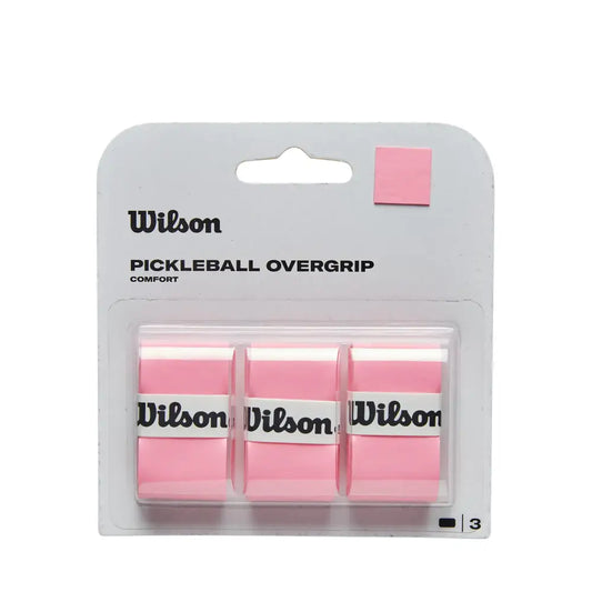 WILSON Pickleball Paddle Overgrip - 3 Pack Pink - Pink