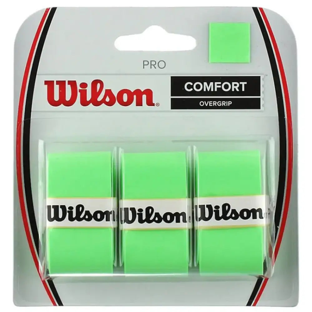 Wilson Pro Over grip Comfort - 3 Count- Blade Green - n/a
