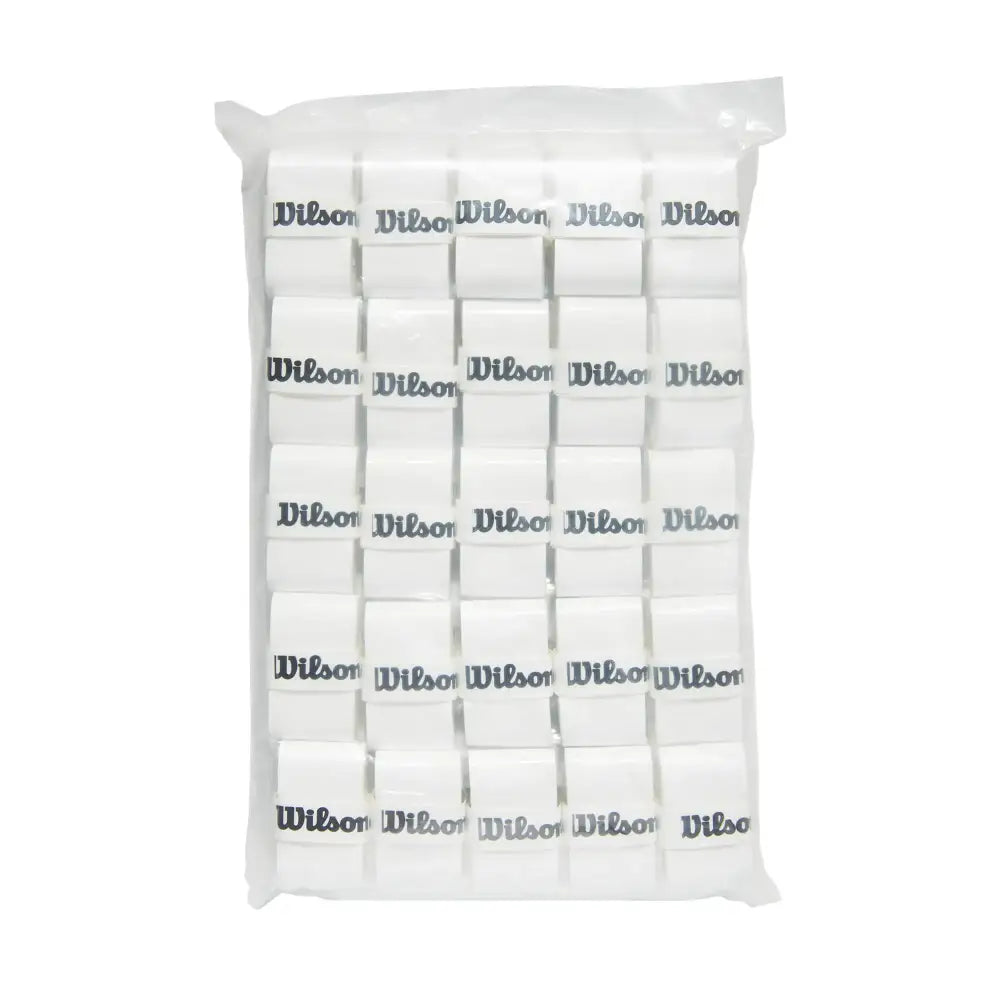 WILSON Pro Padel Overgrip - 50 Pack White - White / 50 Pack
