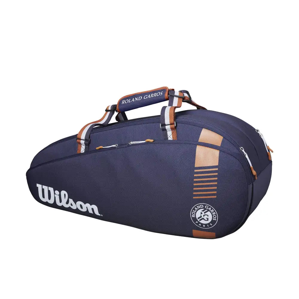 WILSON Roland Garros 6 Pack Tennis Bag - Navy/RedClay - Pink / One Size