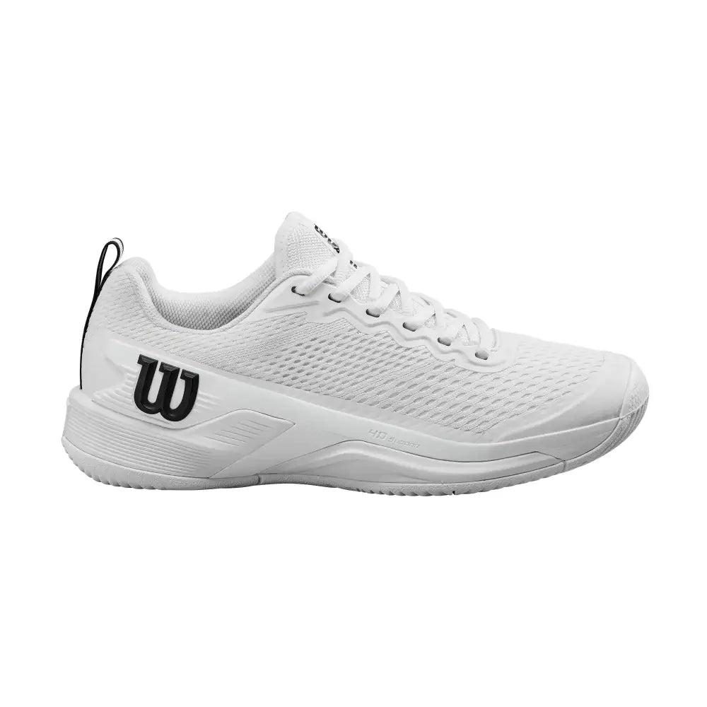 Wilson Rush Pro 4.5 Mens Tennis Shoe White/Black Size 11.5 - White/Black / 11.5