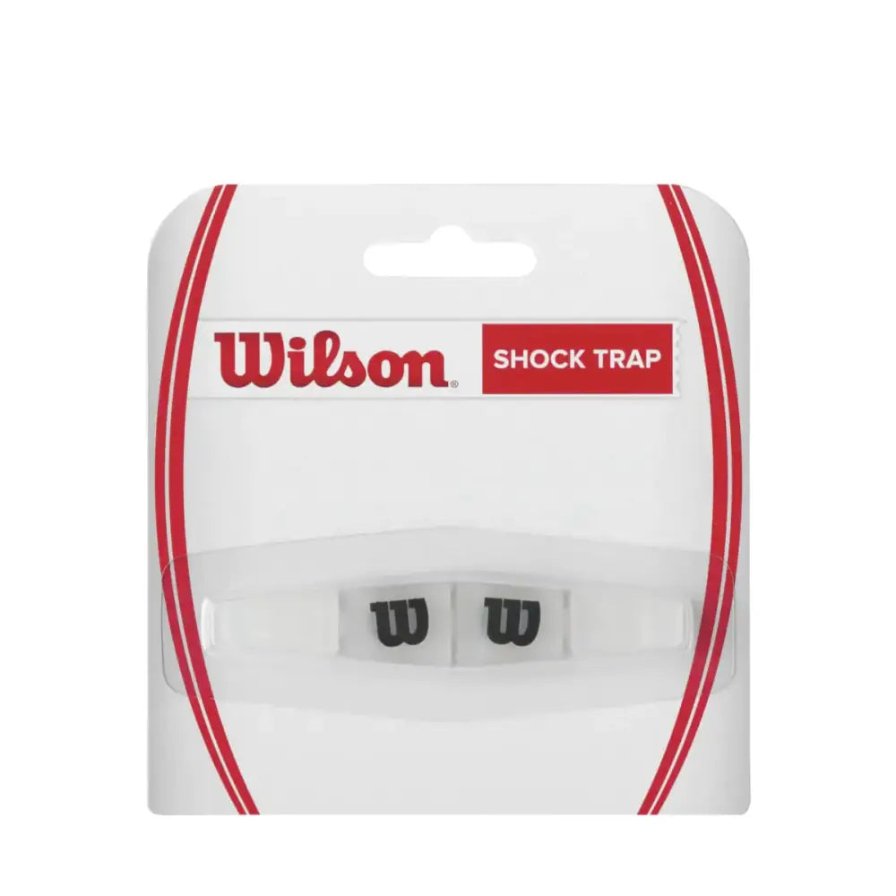 WILSON Shock Trap Tennis Vibration Dampener Clear - Pack of 1
