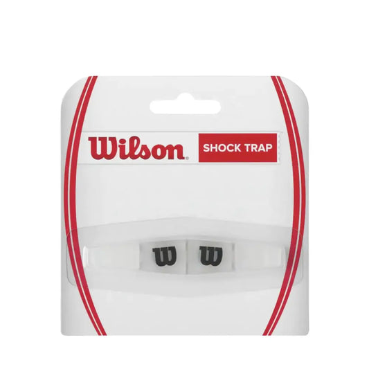 WILSON Shock Trap Tennis Vibration Dampener Clear - Pack of 1