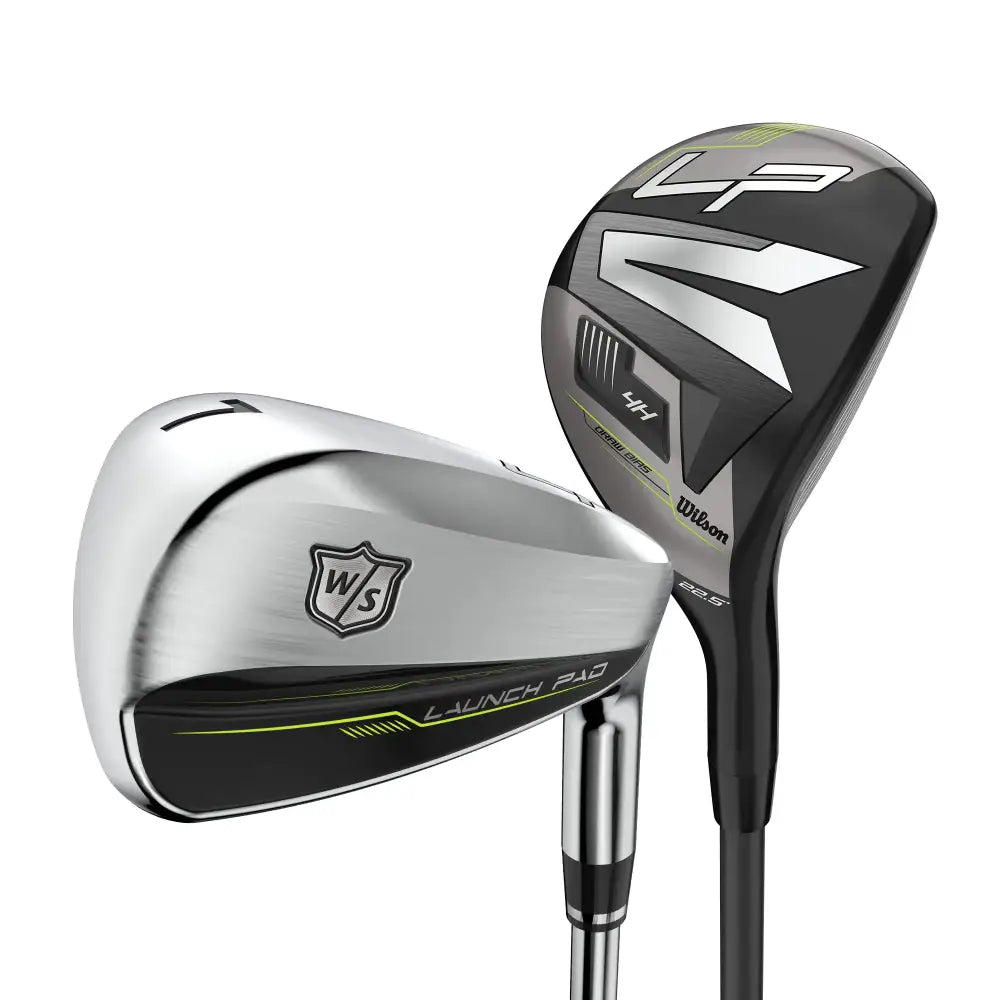 Wilson Staff Launch Pad 2 Mens Graphite Golf Club Combo - Right Hand Senior 4h 5h 6-PW - Right / Graphite / Senior