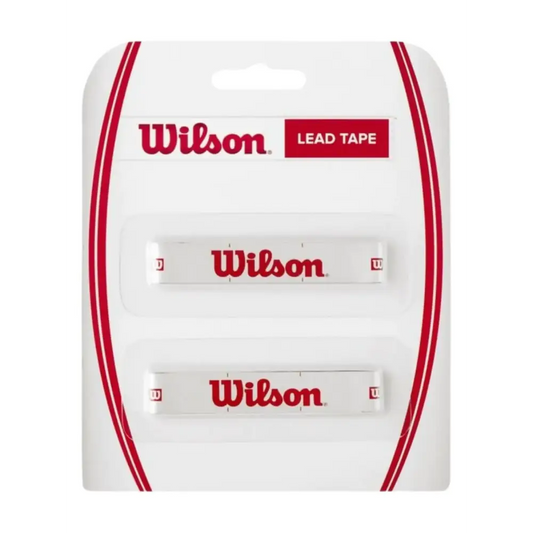 Wilson Unisex – Erwachsene Lead Tape White/Red One Size - n/a