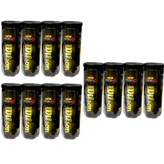 Wilson US Open Extra Duty Tennis Balls - (1 Dozen Cans) - n/a