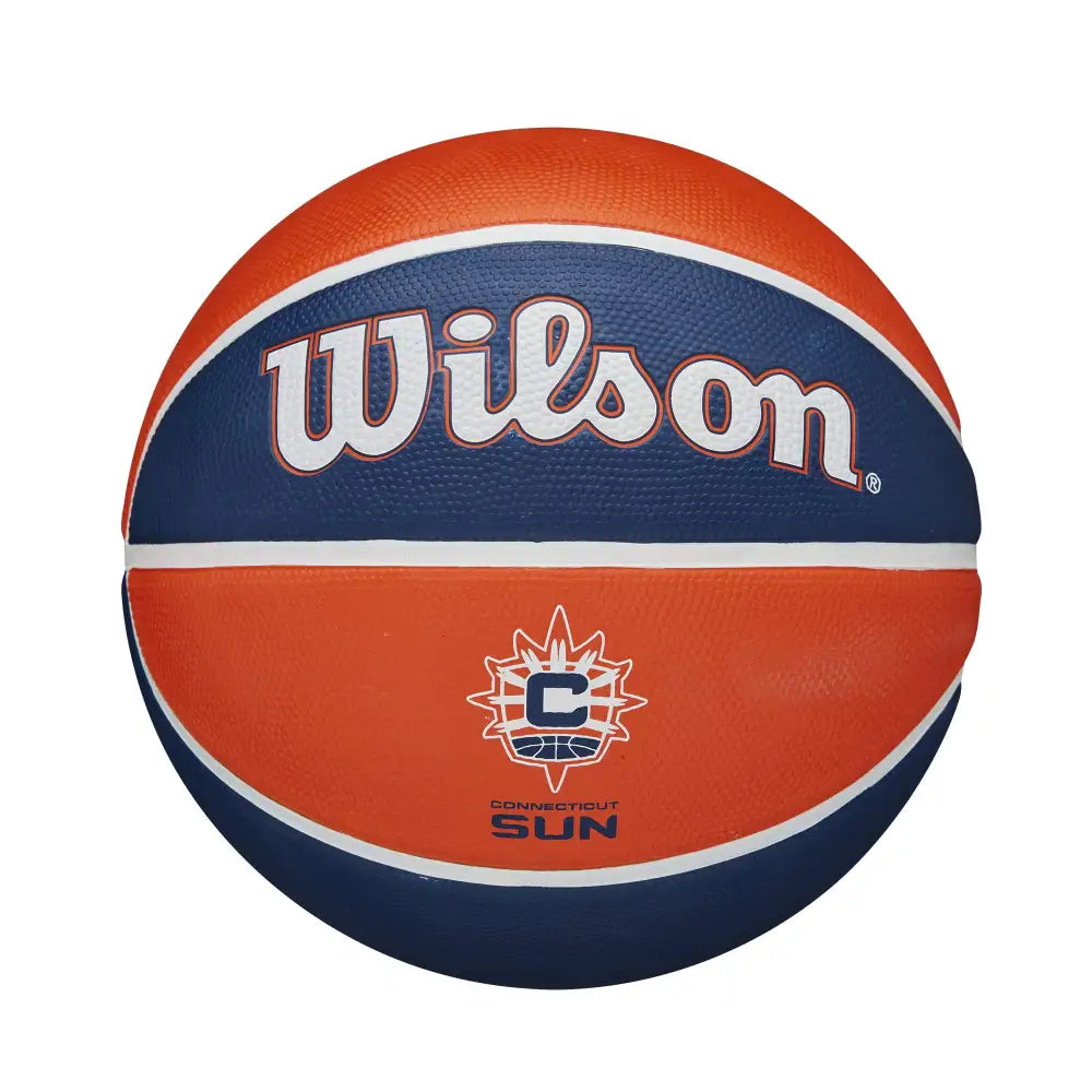 WILSON WNBA Team Tribute Basketball - Size 6 - 28.5’’ Connecticut Sun - Connecticut Sun