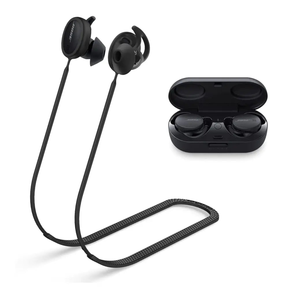 WOFRO Anti-Lost Strap for Bose Sport Earbuds Sports Soft Silicone Lanyard Accessories Compatible with Bose Sport
