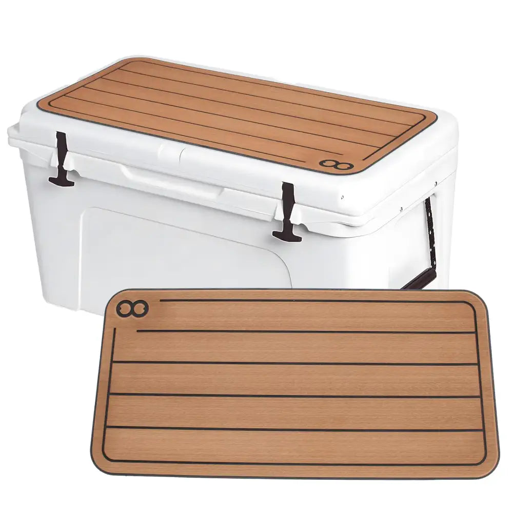 WOOWAVE EVA Mat Cooler Pad for YETI Tundra 75Peel & Stick Application Non Slip Comfort Accessories (Teak) - Teak / Fits
