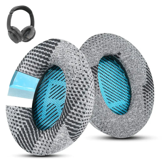 Wzsipod Cooling-Gel QuietComfort 35 / QC35 ii Fabric Replacement Ear Pads for Bose Headphones Compatible with Bose QC45