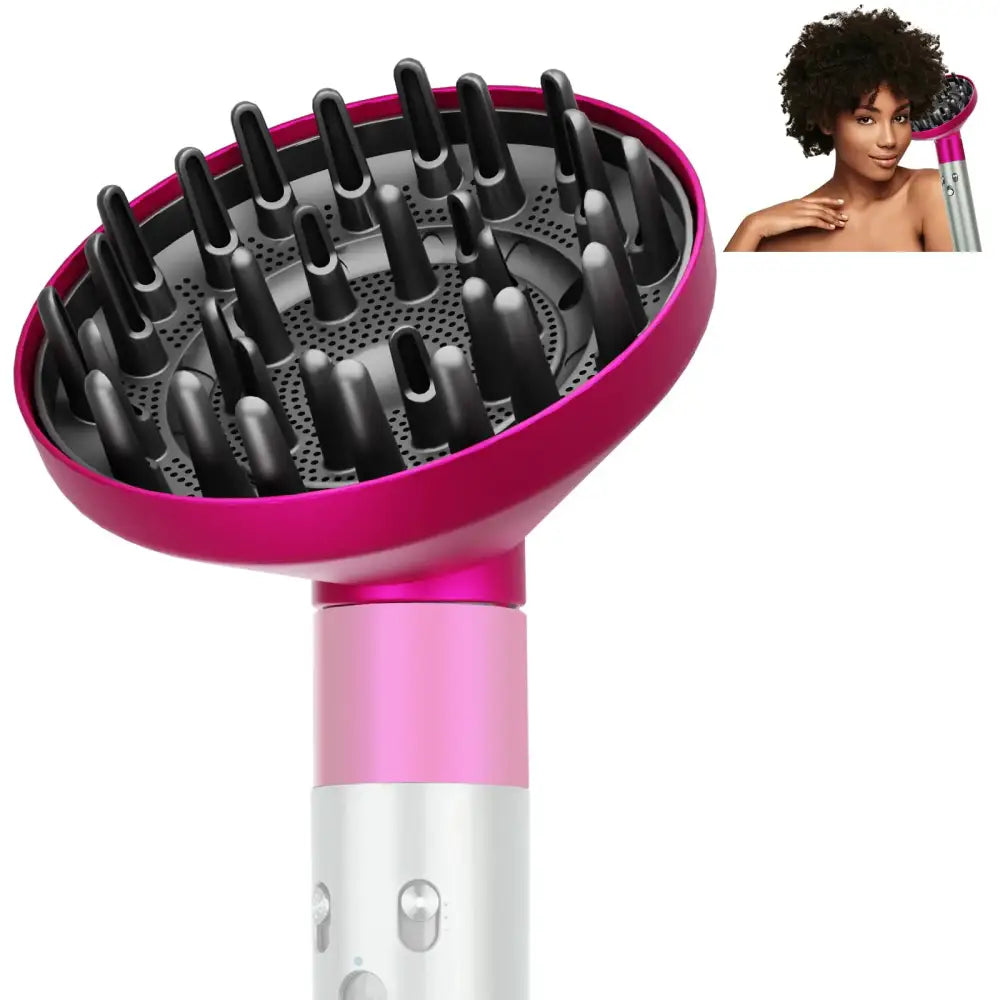 ZEPHBLOW Hair Diffuser Attachment for Dyson Airwrap Upgraded Diffuser Nozzle Compatible with Airwrap Styler